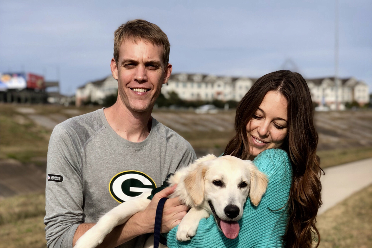 Matt Taylor and family